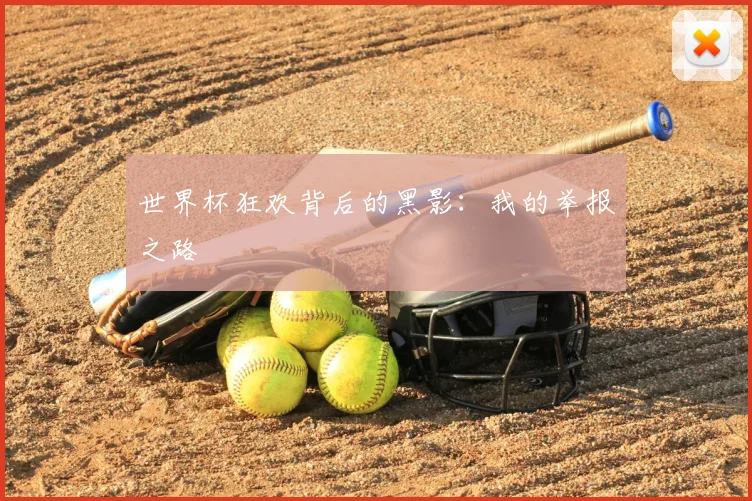世界杯狂欢背后的黑影:我的举报之路